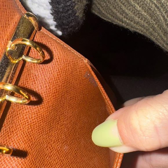 Authentic LOUIS VUITTON LV Monogram Canvas Leather Agenda PM Cover Clutch Wallet - Picture 9 of 9